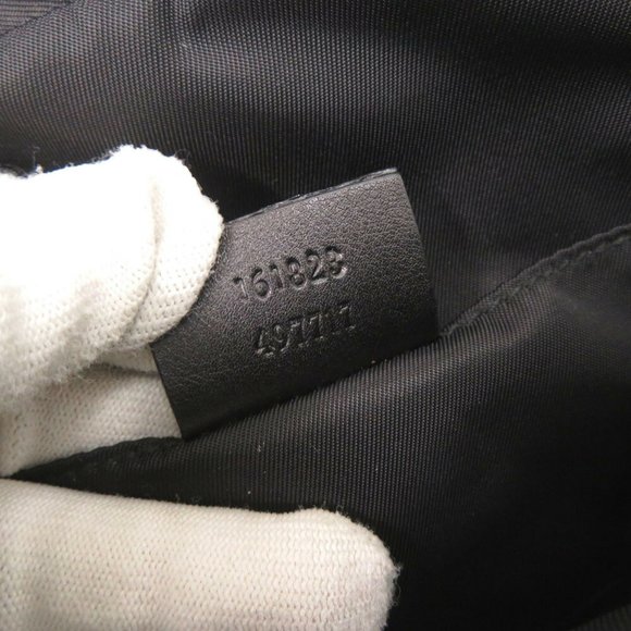 Gucci Guccissima Black CANVAS, LEATHER shoulder - Picture 10 of 10